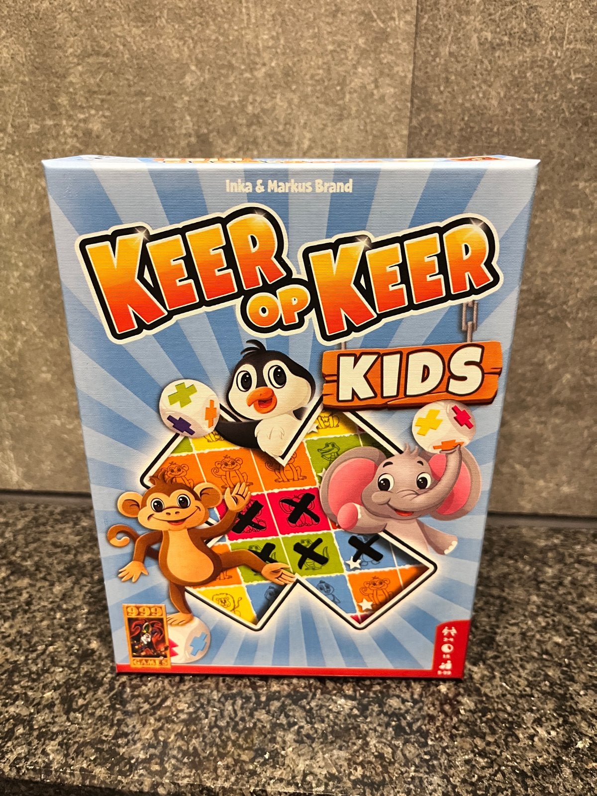 Keer op Keer Kids - Het populaire dobbelspel voor kinderen, Een of twee spelers, Ophalen of Verzenden, Zo goed als nieuw