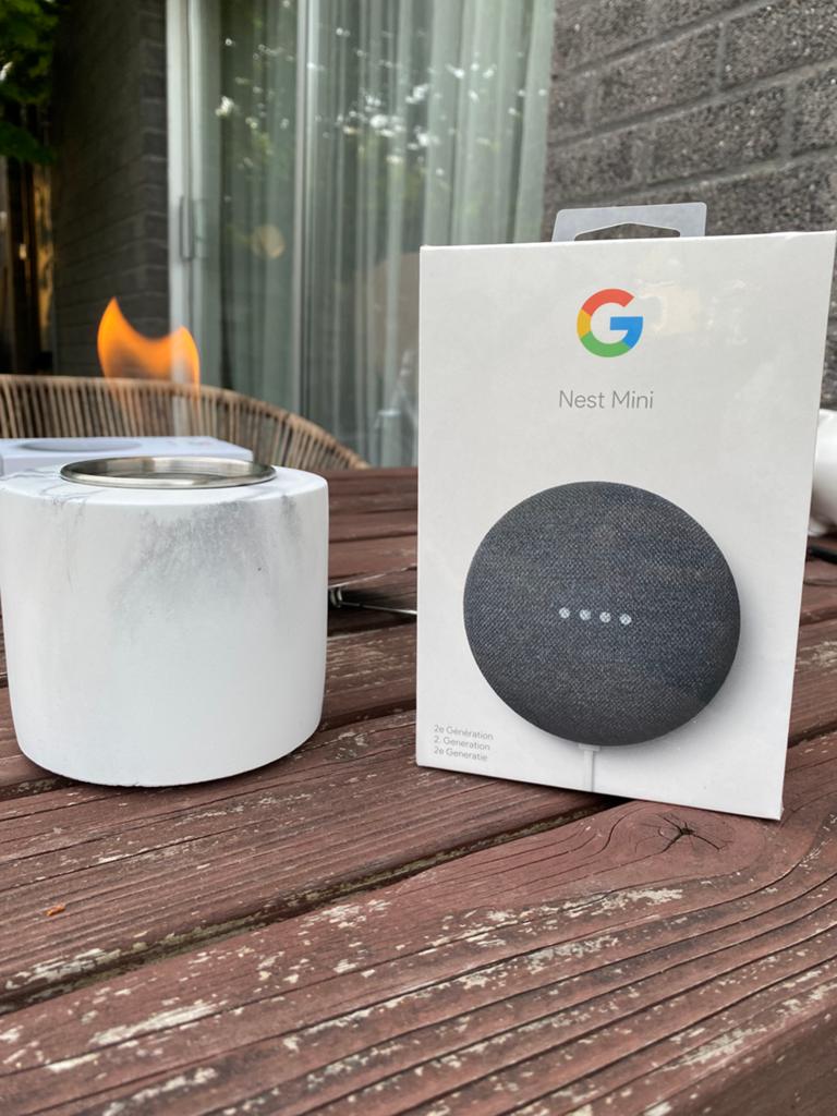 Google nest mini 2 nieuw, Ophalen of Verzenden, Zo goed als nieuw