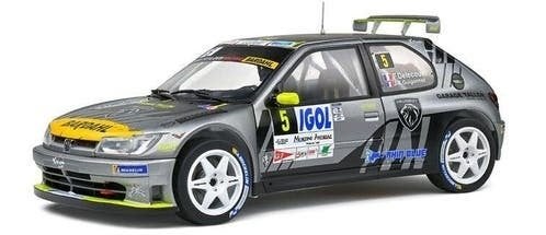 Peugeot 306 Maxi Rally du Mont Blanc #5 '21 - 1:18 - Solido, Solido, Solido, Rue de L' Ecusson 2, 56120 Josselin France, Nieuw