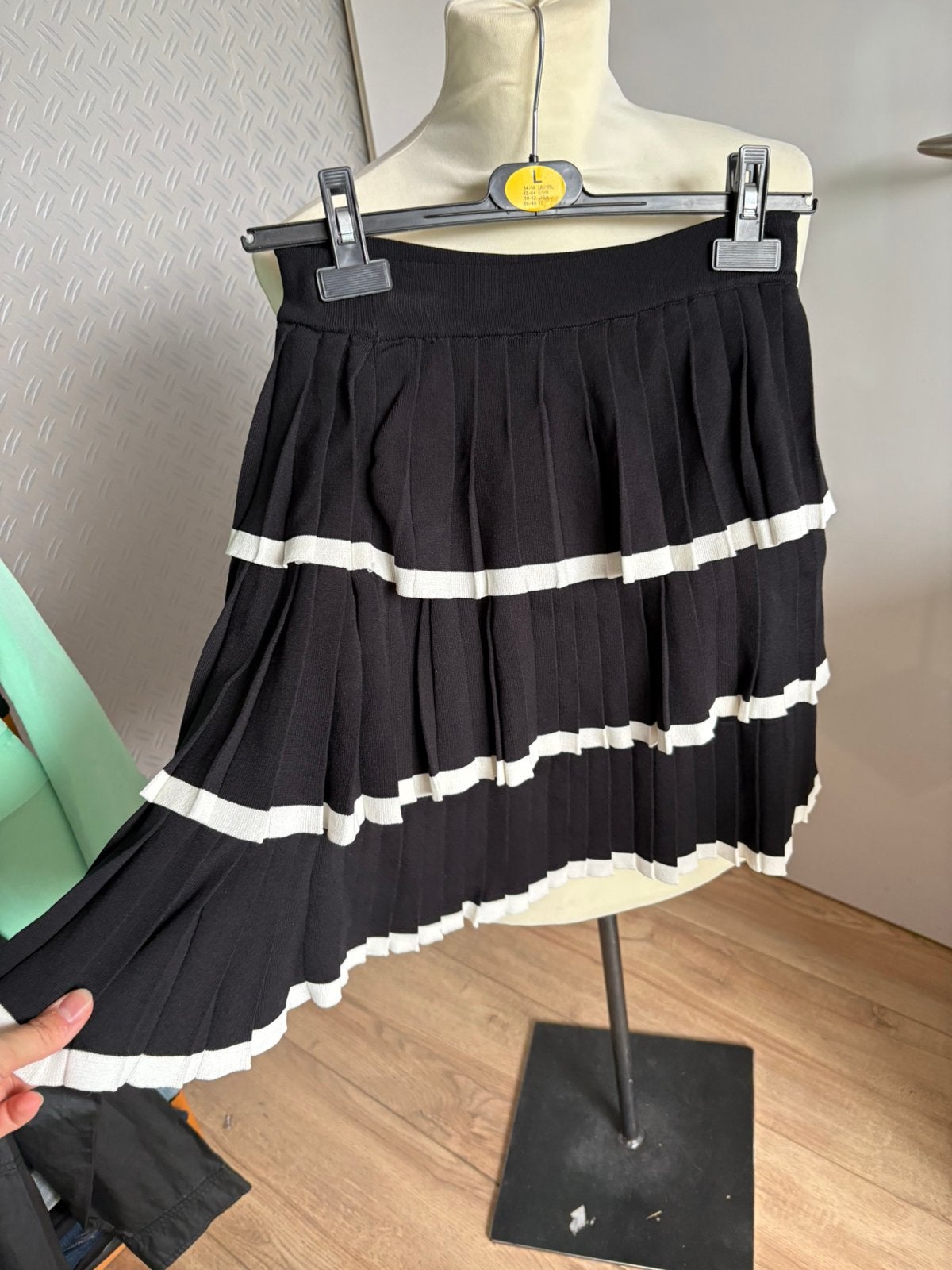 Nikkie by kate moss rok rokje 34, Zwart, Ophalen of Verzenden, Zo goed als nieuw, Maat 34 (XS) of kleiner