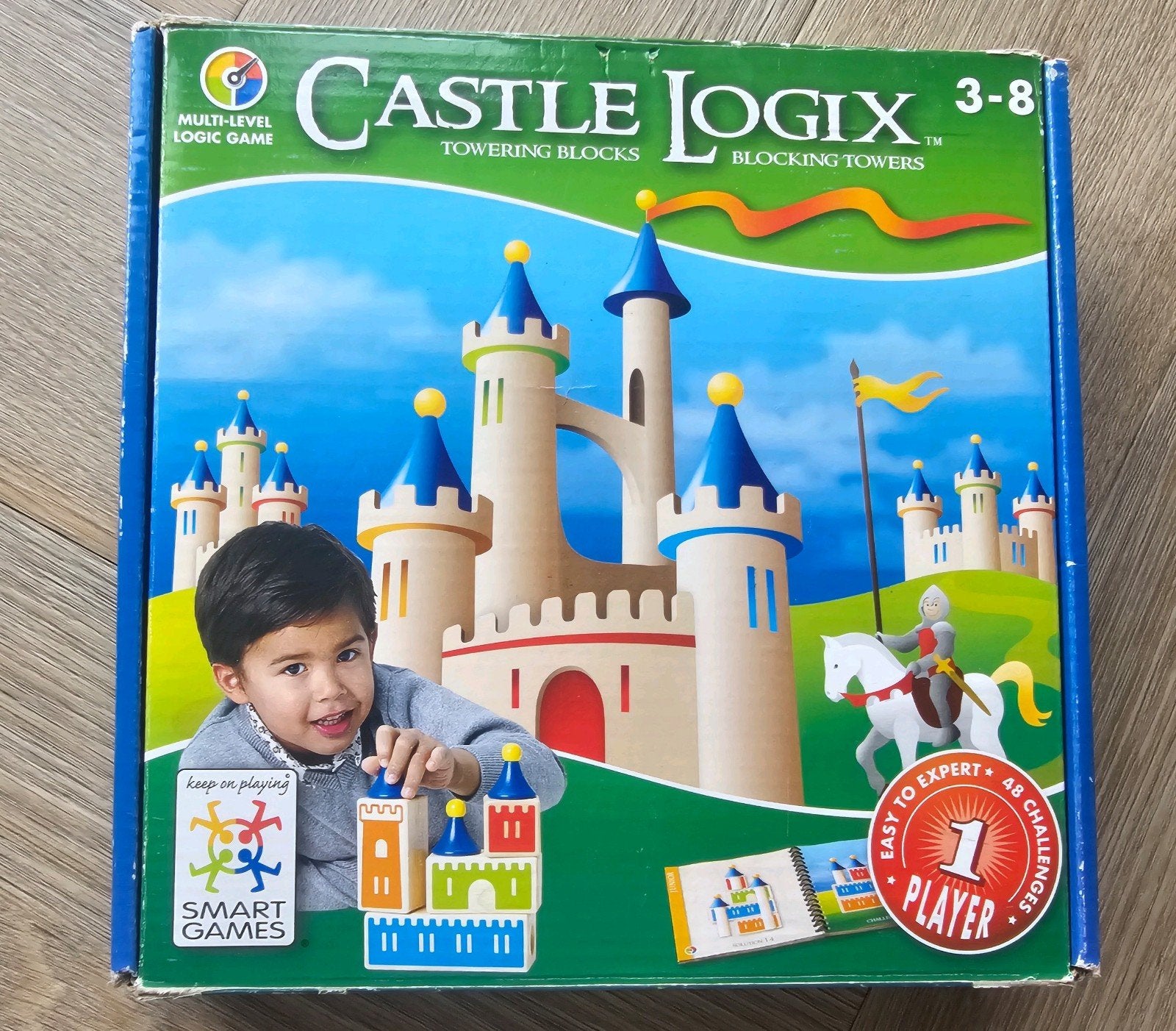 SmartGames Castle Logix - Compleet, Kinderen en Baby's, Speelgoed | Educatief en Creatief, Ophalen of Verzenden, Gebruikt, Bouwen