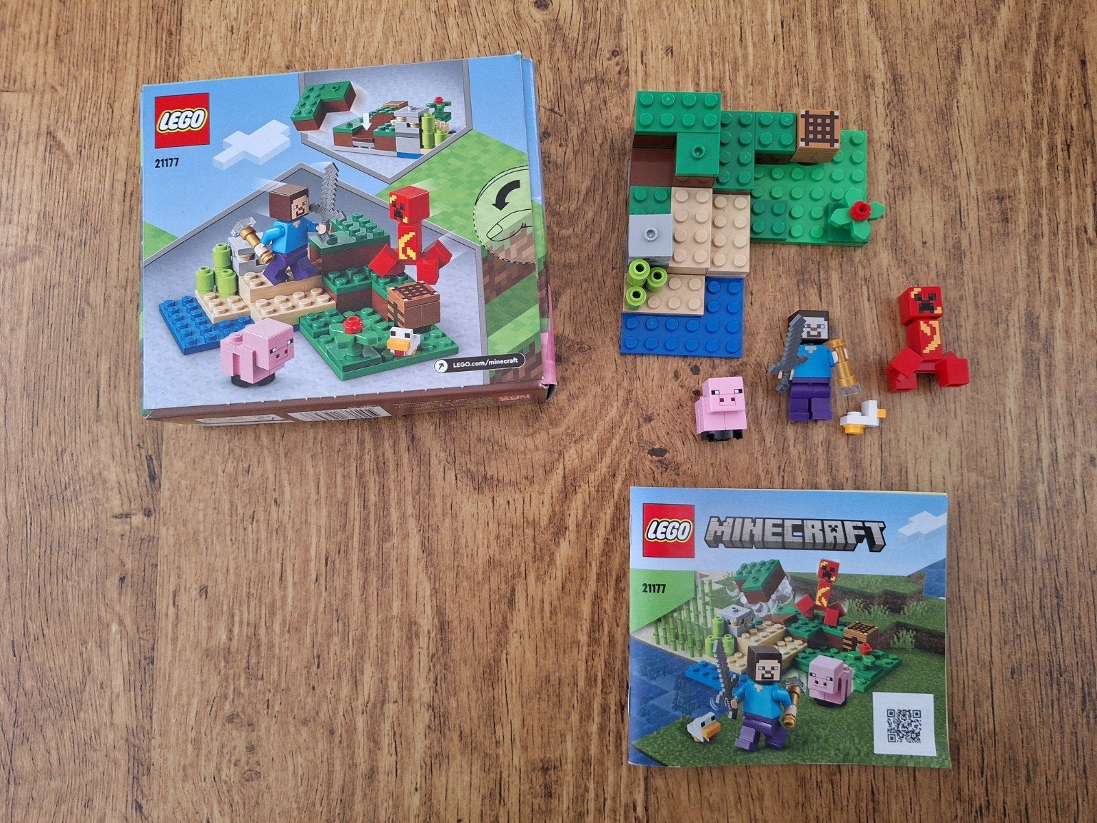 Lego Minecraft de Creeper, Minecraft, Lego, Ophalen of Verzenden, Zo goed als nieuw
