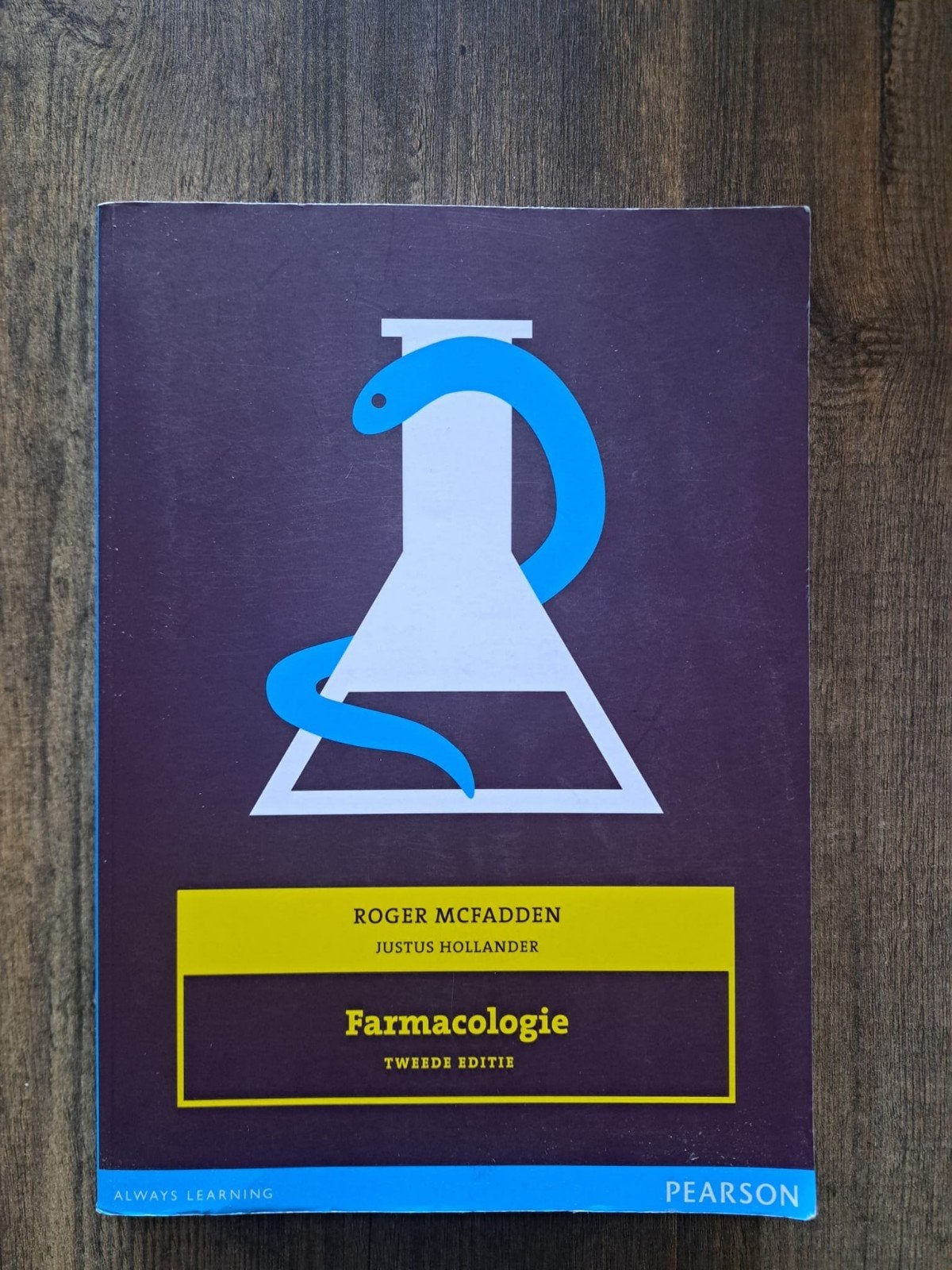 Farmacologie - Tweede Editie (Roger McFadden), Zo goed als nieuw, Beta, Roger McFadden, Justus Hollander, HBO