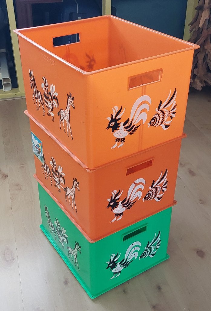 Opbergbak, Ophalen, Gebruikt, 60 cm of meer, Minder dan 50 cm