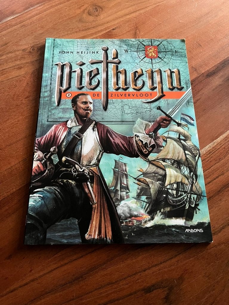Piet Heijn 2 - De zilvervloot, Eén stripboek, Ophalen of Verzenden, Zo goed als nieuw