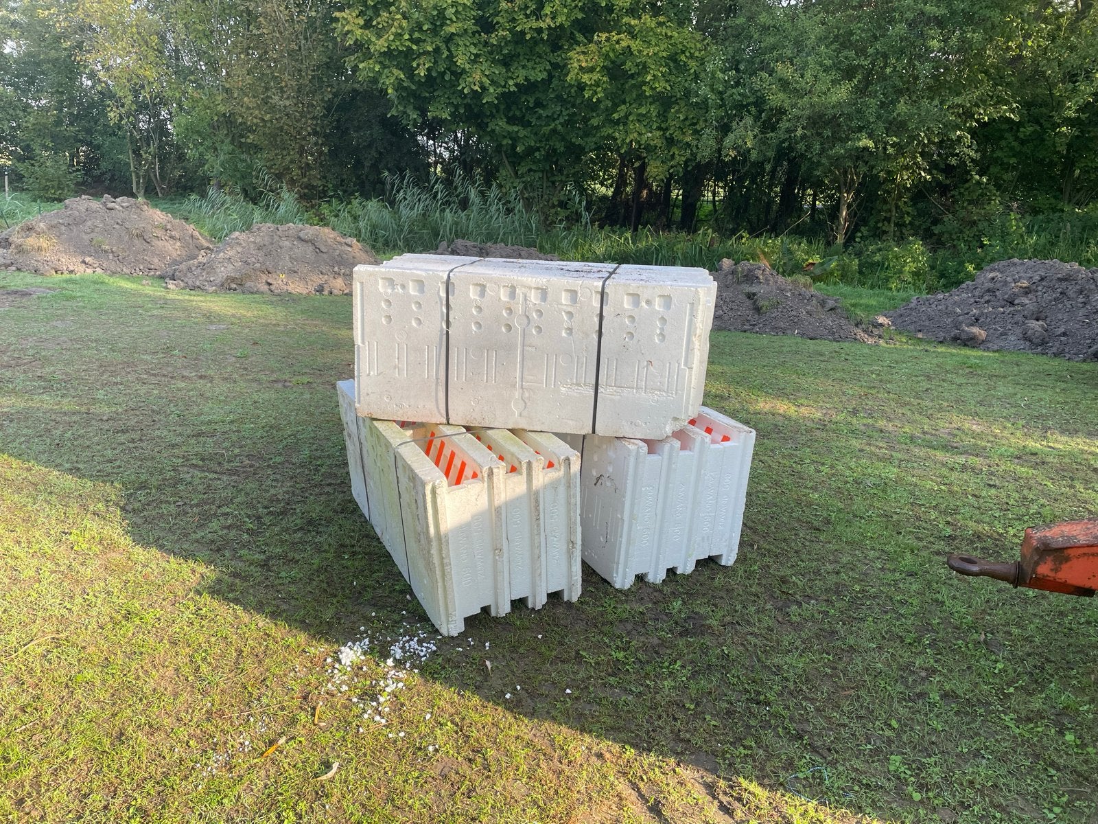 Isobouw powerkist tempex fundering beton, Ophalen, Piepschuim (Tempex), Minder dan 4 cm, 15 m² of meer