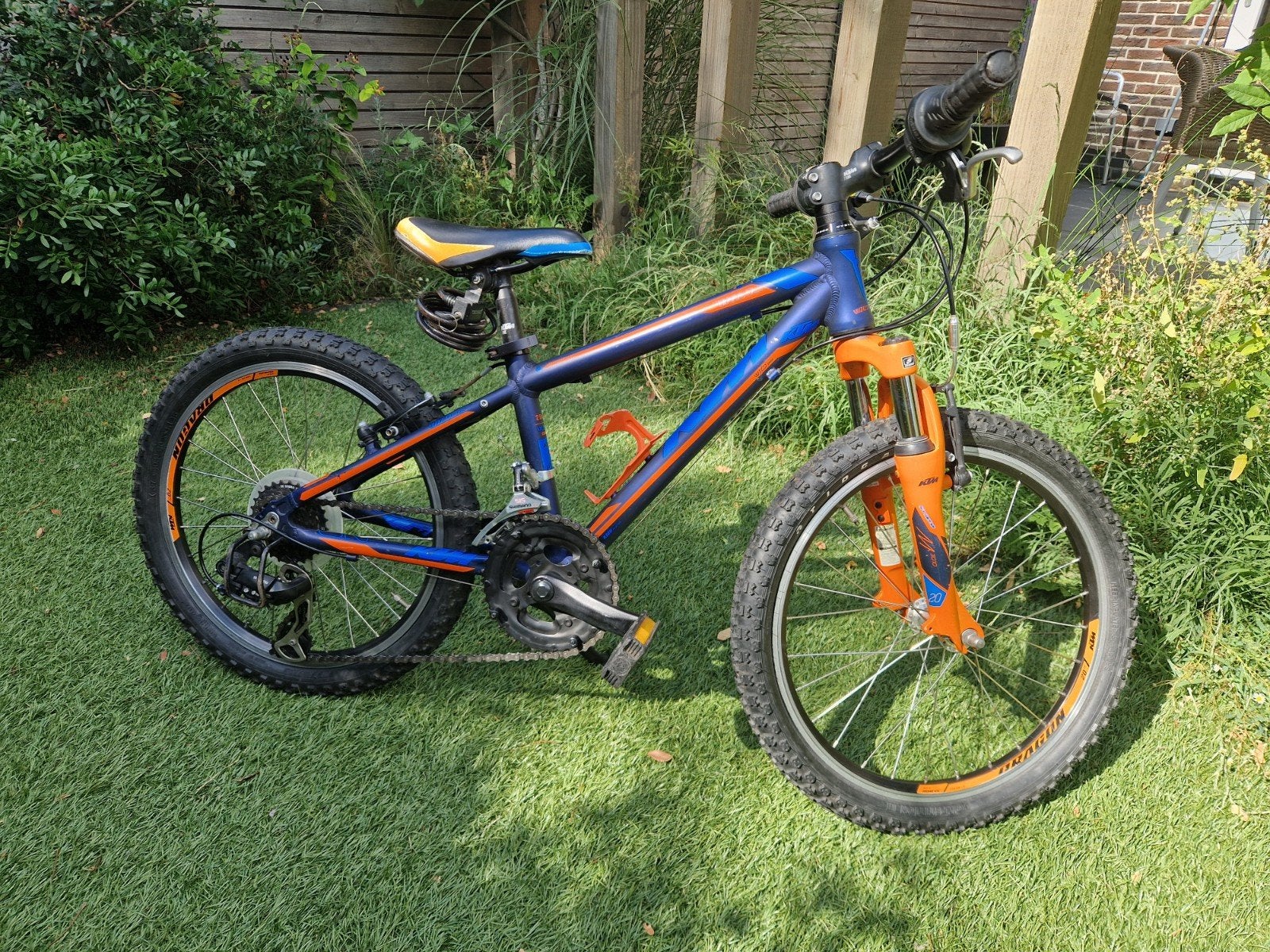 KTM Wild Cross 20 inch kinderfiets 2x6 versnellingen, Ophalen, 20 inch of meer, Gebruikt, Velgrem
