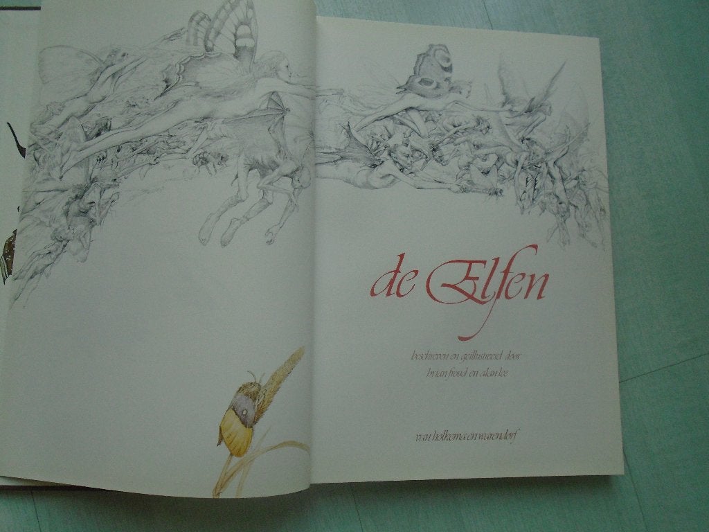 de elfen, brian froud, Ophalen of Verzenden, Zo goed als nieuw, Brian froud