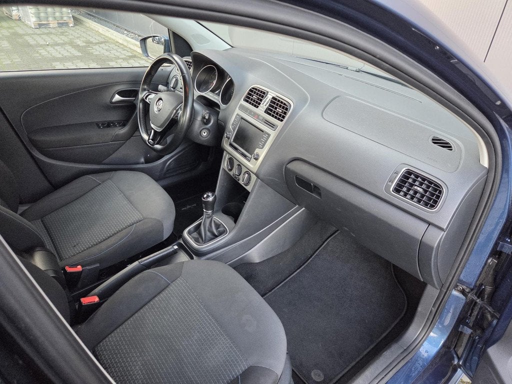 Volkswagen Polo 1.0 BlueMotion Cruise control, Voorwielaandrijving, 95 pk, Blauw, Handgeschakeld