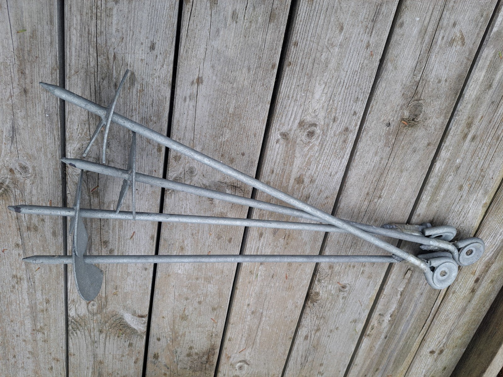 Grondankers voor speeltoestel 4 stuks, Ophalen, Nieuw