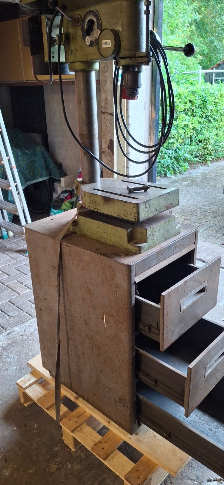 Robuuste Kolomboormachine - Perfect voor Werkplaats, Ophalen, Gebruikt, 600 watt of meer, Kolomboormachine