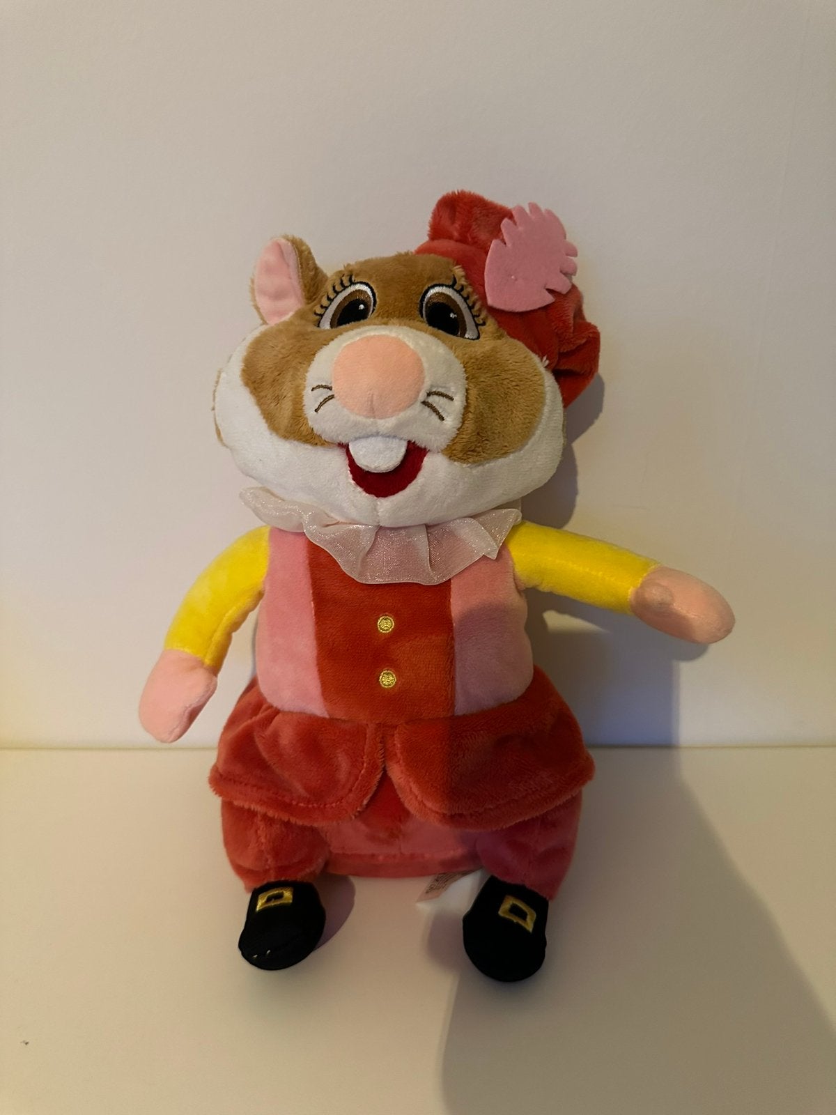 Albert Heijn (ah) hamster knuffel Piet roze, Ophalen of Verzenden, Zo goed als nieuw, Hamster, Albert Heijn
