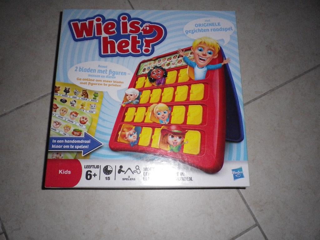 Wie is het van Hasbro, Ophalen of Verzenden, Gebruikt