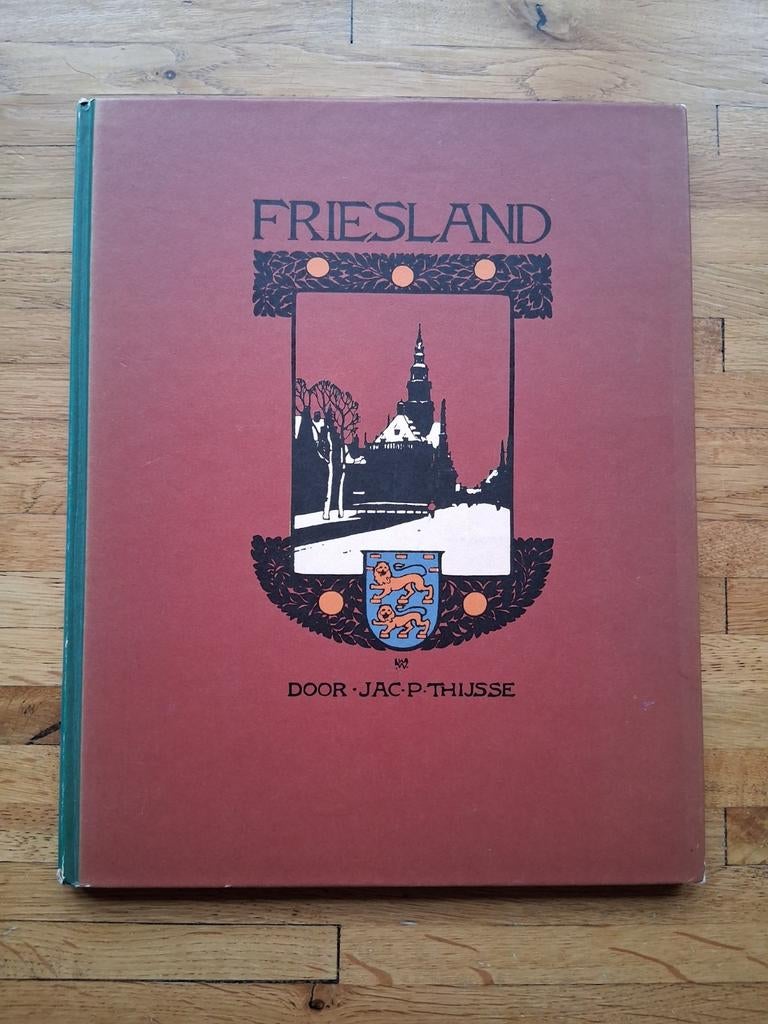 Friesland plaatjes album van Jac Thijsse geschiedenis info, Boeken, Ophalen of Verzenden, Zo goed als nieuw