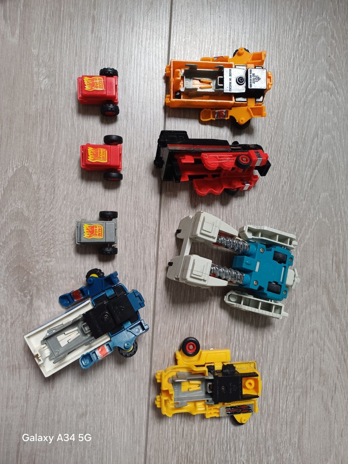 Vintage Transformers speelgoed - Niet compleet en schade, Ophalen of Verzenden, Gebruikt