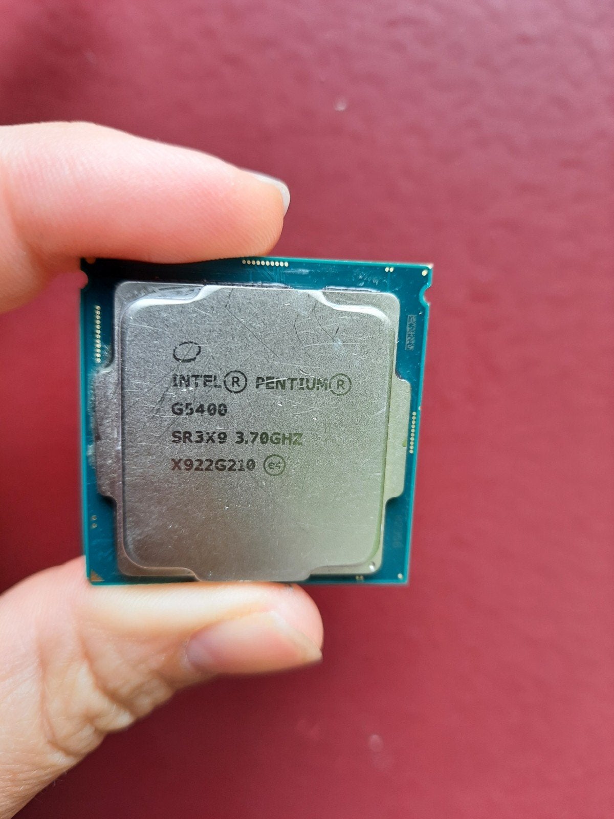 Intel Pentium Gold G5400 Processor - 3.70GHz Dual-Core, Computers en Software, LGA 1151, Gebruikt, Ophalen of Verzenden, Intel Pentium Gold G5400