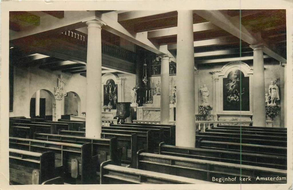 381-063-051 Amsterdam Begijnhof Kapel, Verzenden, Voor 1920, Noord-Holland