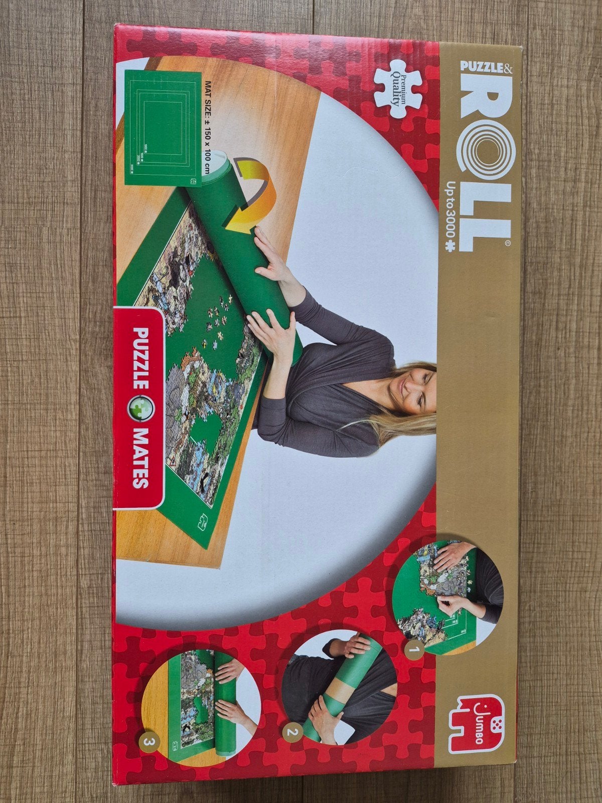 Jumbo Puzzle & Roll Mat tot 3000 stukjes, Ophalen, Meer dan 1500 stukjes, Nieuw, Legpuzzel