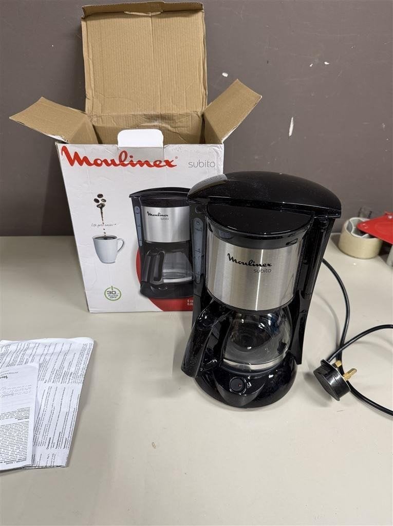 Moulinex FG150813 koffie filter machine, 10 kopjes of meer, Ophalen of Verzenden, Nieuw, Koffiemachine