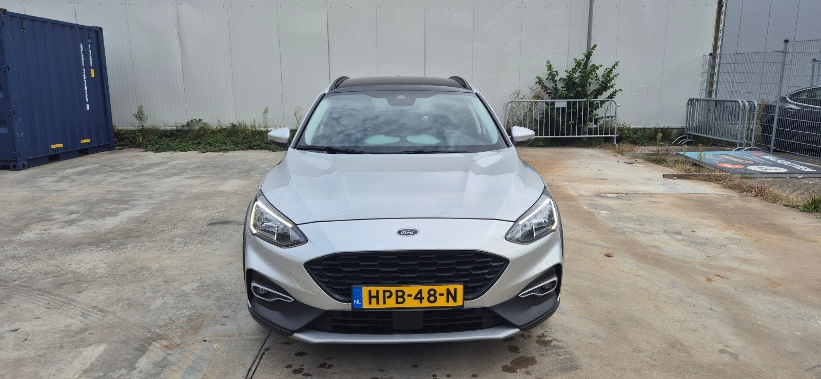 Ford Focus 1.5 Active 150pk Aut 2021 Grijs, Auto's, Stationwagon, Particulier, 3 cilinders, Blauw