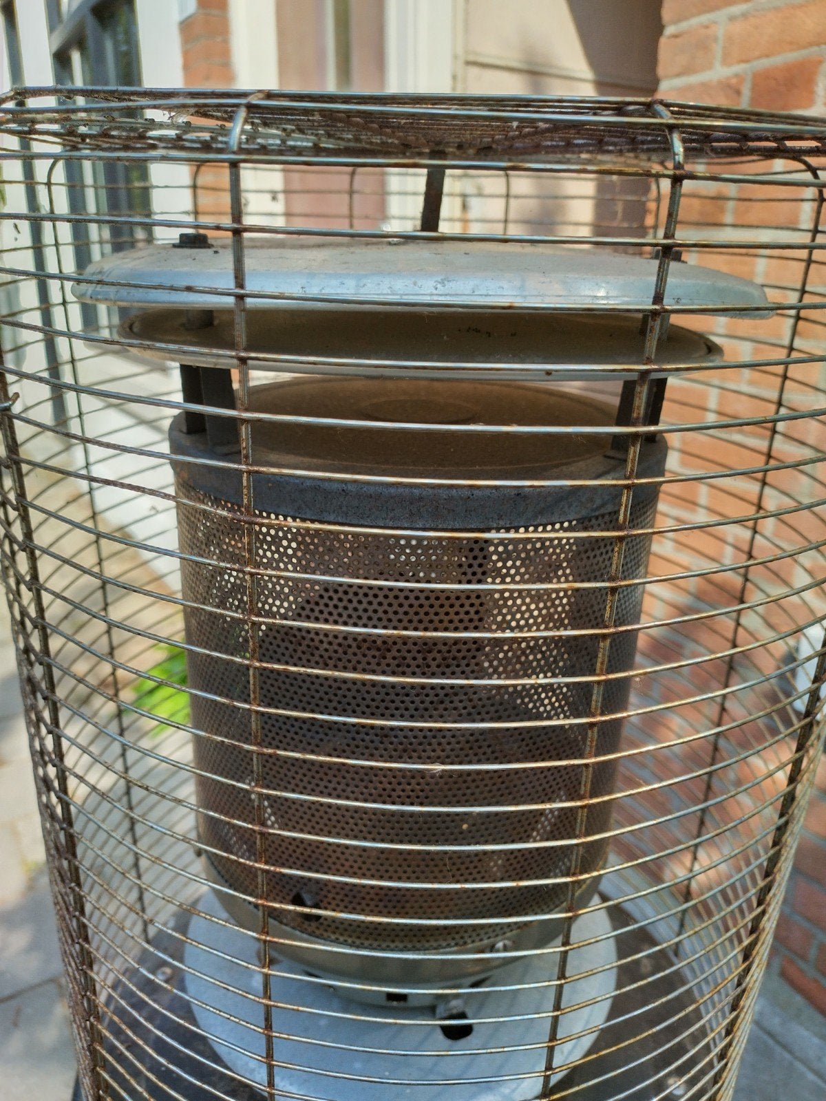 Terrasheater op gas - voor gezellige avonden buiten, Ophalen, Gebruikt, Gas, Vloer