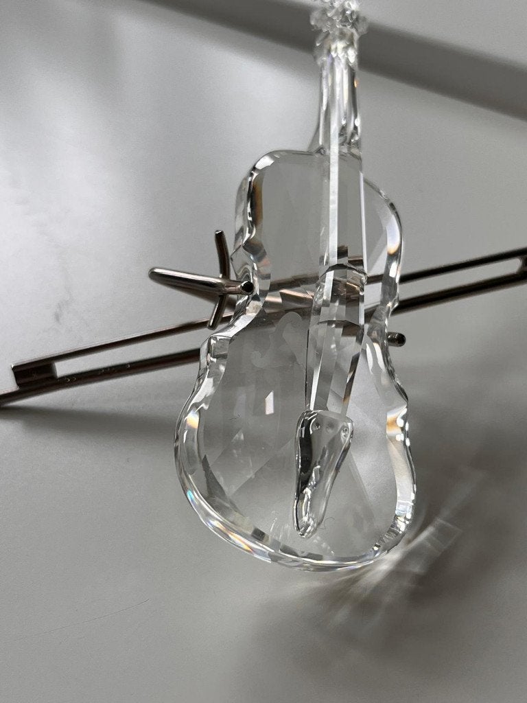 Swarovski - Viool, Verzamelen, Ophalen of Verzenden, Zo goed als nieuw, Figuurtje