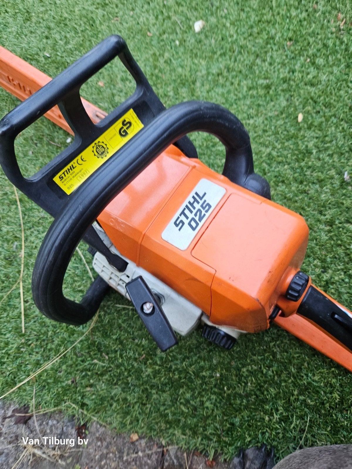 Stihl 025 Kettingzaag - Krachtig en Betrouwbaar, Doe-het-zelf en Verbouw, Gereedschap | Zaagmachines, Stihl, Gebruikt, 70 mm of meer