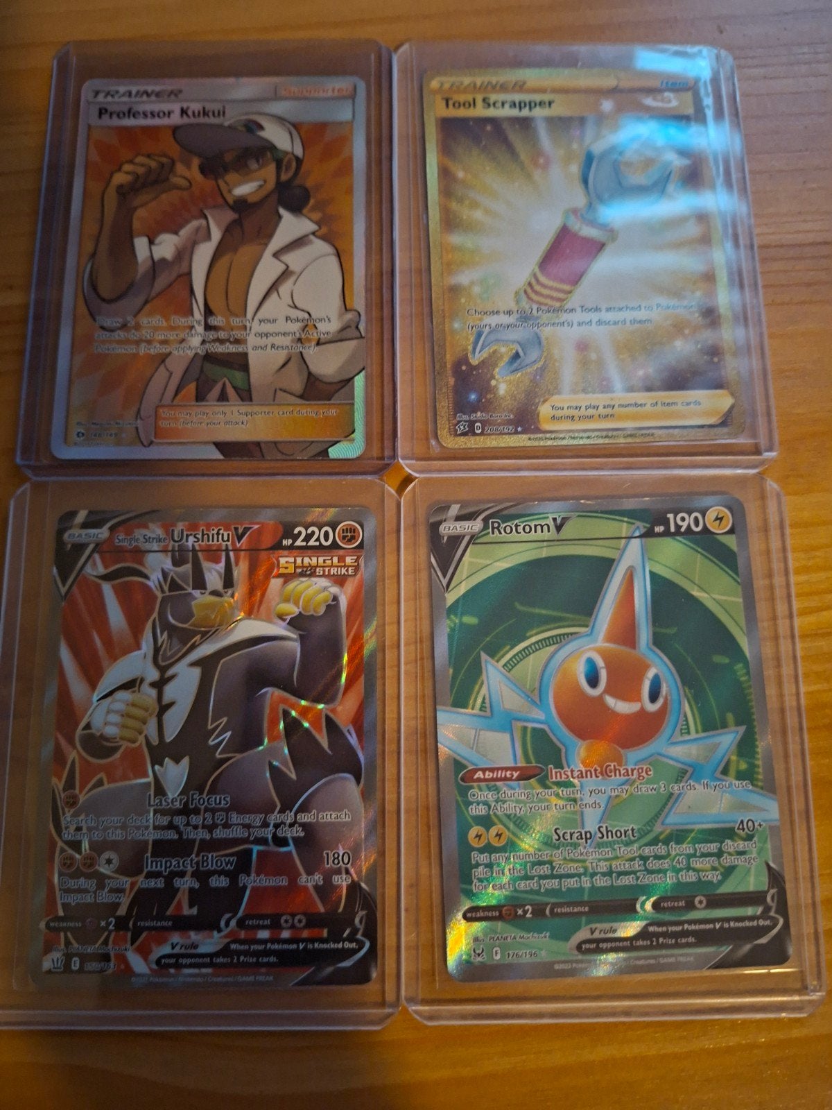Pokémon kaarten, Ophalen of Verzenden, Zo goed als nieuw, Meerdere kaarten, Foil