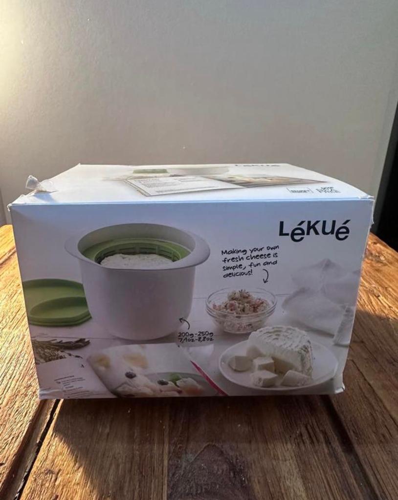 Lékué Mon Fromage Frais - Maak je eigen verse kaas, Overige typen, ., Kunststof, Nieuw