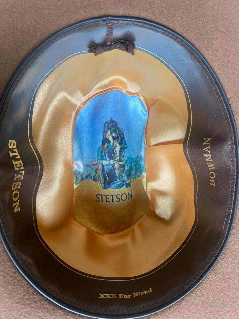 Vintage STETSON cowboy hoed - XXX Fur Blend - Maat 61cm, Kleding | Heren, Hoeden en Petten, Ophalen of Verzenden, Zo goed als nieuw