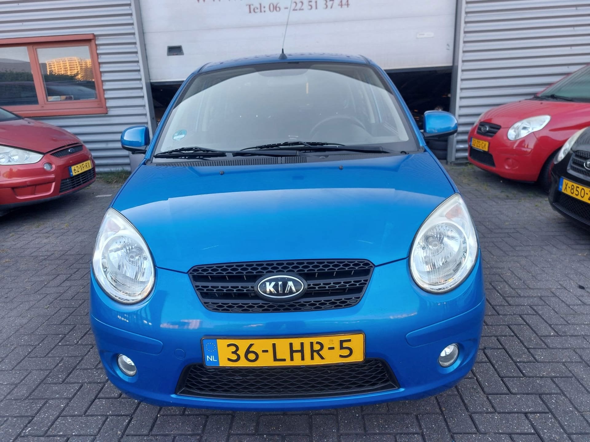 Kia Picanto 1.0 Seven 5 deurs + airco, Stof, 4 cilinders, Bedrijf, Handgeschakeld