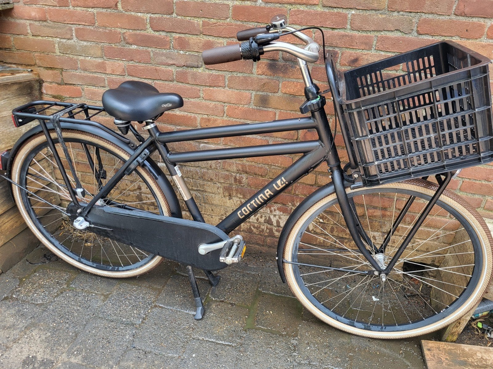 Zgan 28" Cortina U4 transportfiets Nexus3 etc 50cm frame!, Terugtraprem, Versnellingen, 49 tot 53 cm, Zo goed als nieuw