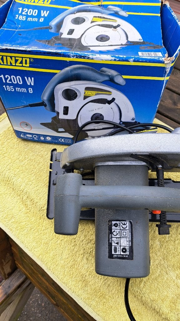Kinzo cirkelzaag, Minder dan 30 mm, Gebruikt, Cirkelzaag, Kinzo