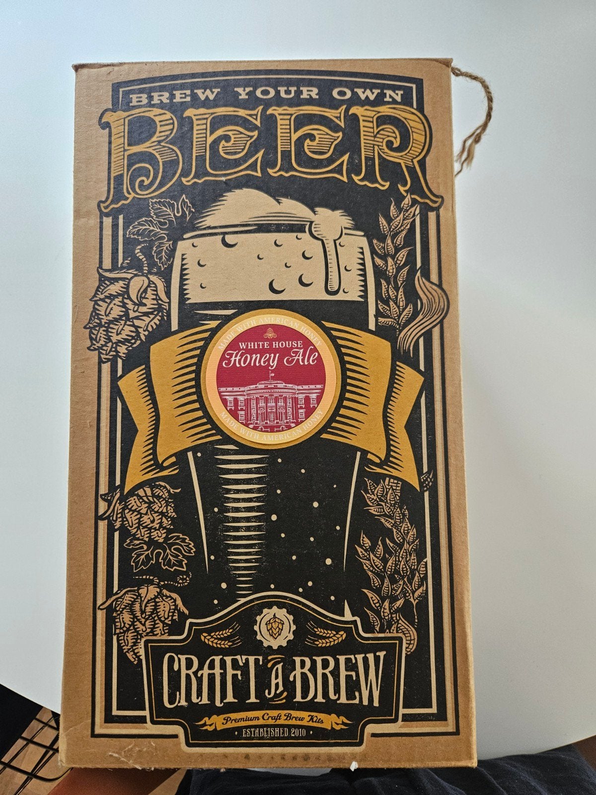 Craft A Brew White House Honey Ale Brouwkit, Overige thema's, Nieuw, Meerkleurig, Ophalen of Verzenden