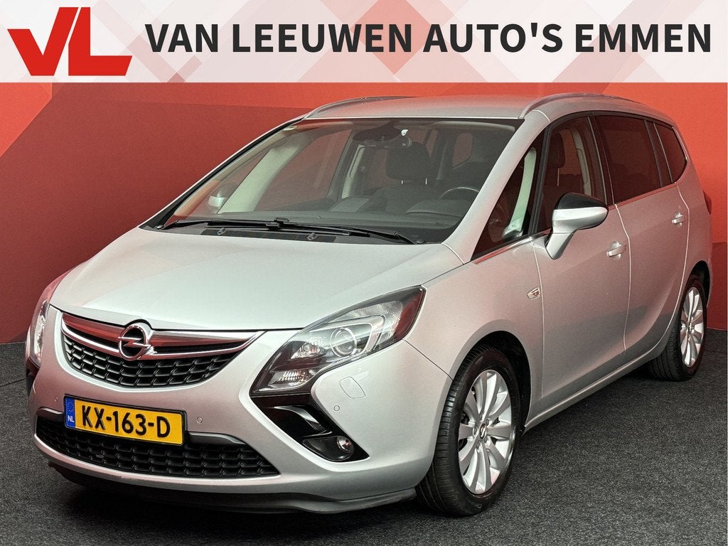 Opel Zafira Tourer 1.4 Cosmo 7 persoons | Automaat | Navigat, Auto's, Opel, Bedrijf, Te koop, Zafira, ABS, Airbags, Airconditioning