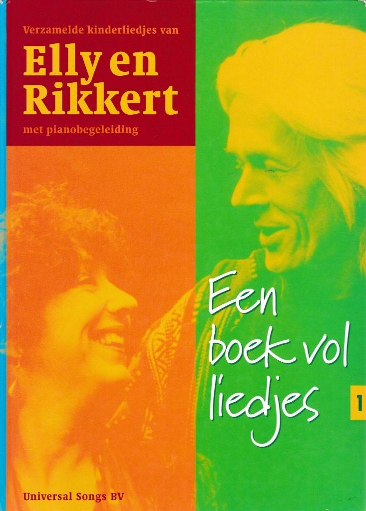 ELLY en RIKKERT - EEN BOEK VOL LIEDJES - DEEL 1, Ophalen of Verzenden, Gebruikt, Artiest of Componist, Populair