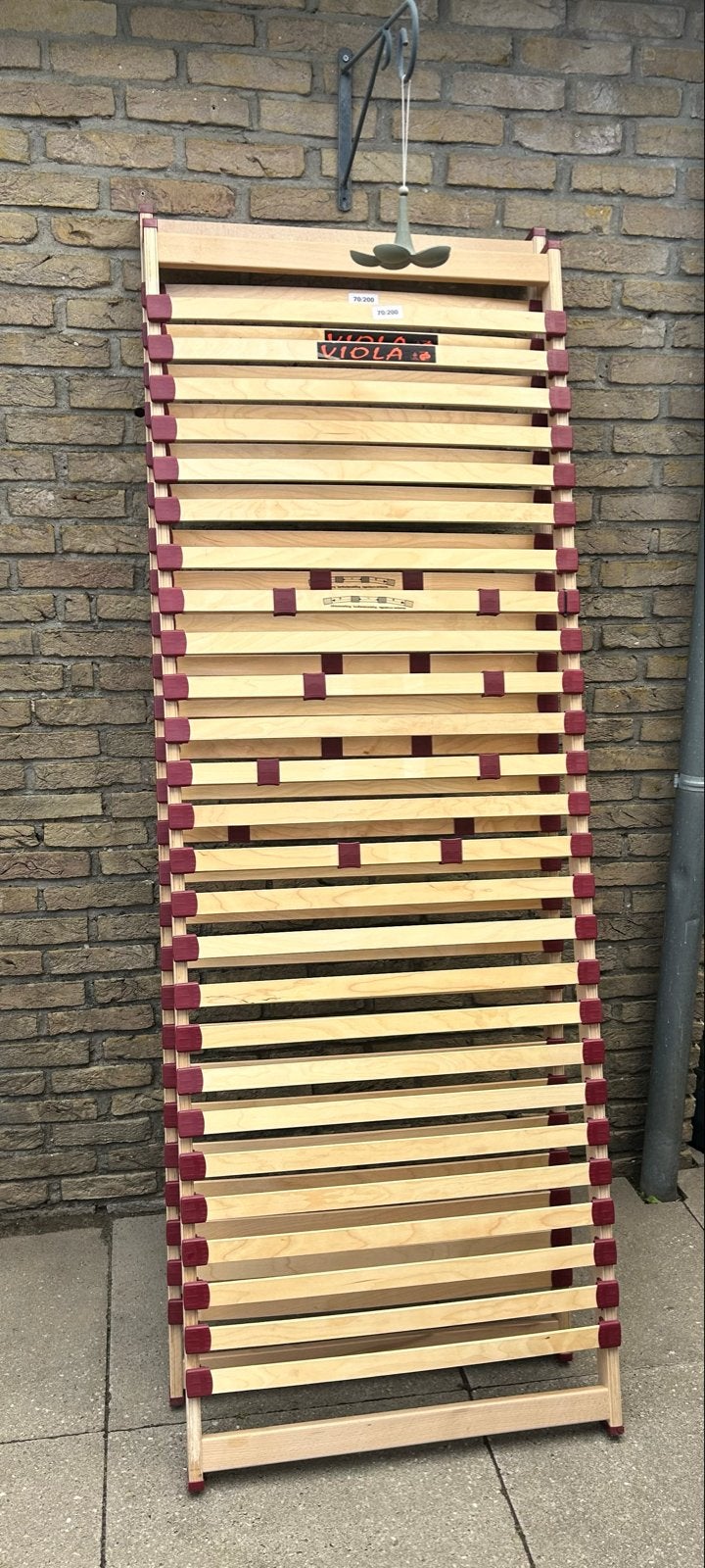 2x Lattenbodem Viola 70x200 cm - Zo goed als nieuw, Ophalen, Zo goed als nieuw, Bedbodem, 200 cm