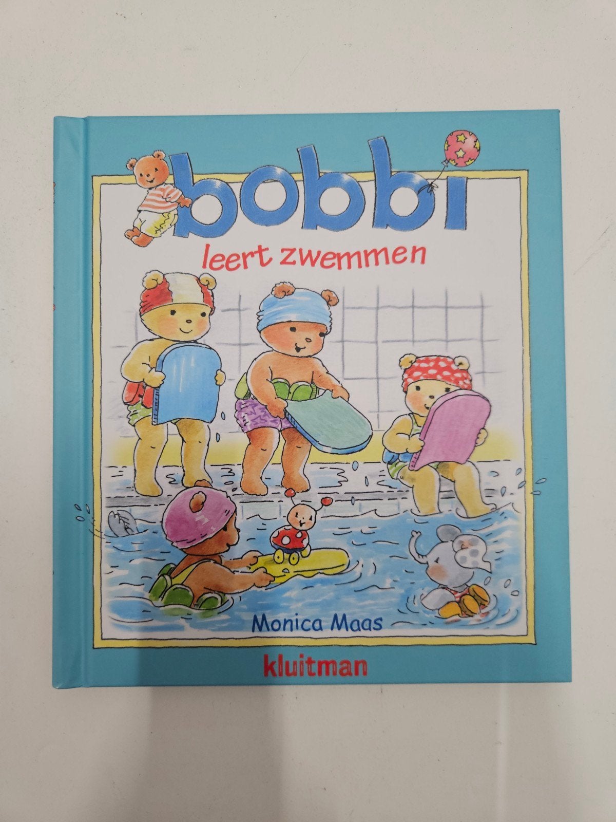Monica Maas - Bobbi leert zwemmen, Ophalen of Verzenden, Zo goed als nieuw, Monica Maas