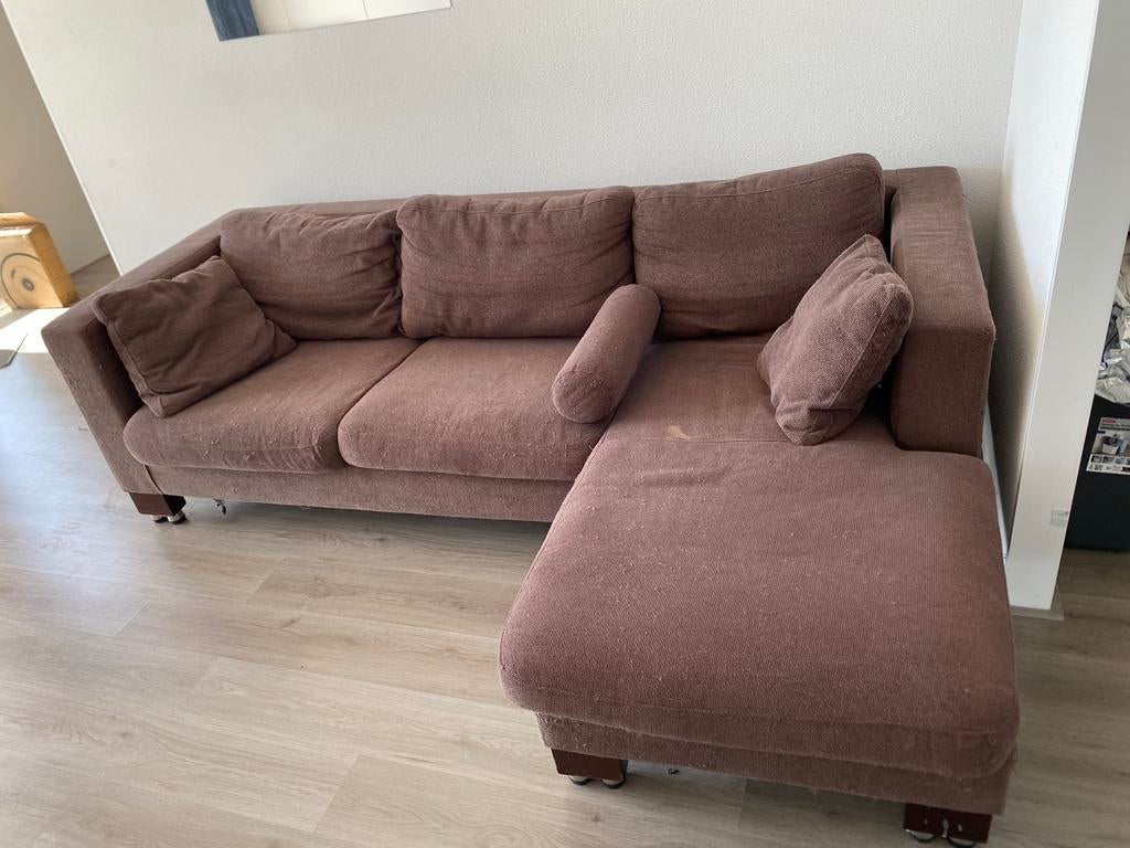 For free today – L-shaped sofa (robot vacuum friendly), Ophalen, Zo goed als nieuw