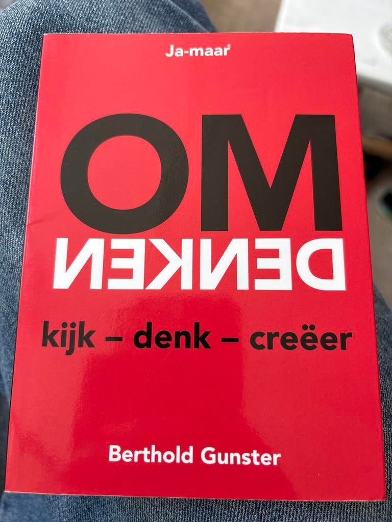 OMDENKEN: kijk - denk - creëer - Berthold Gunster, Ophalen of Verzenden, Zo goed als nieuw