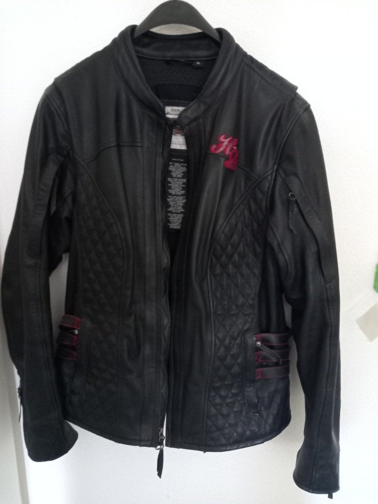 HARLEY DAVIDSON JAS DAMES, Motoren, Ophalen, Harley-Davidson, Jas | leer, Dames