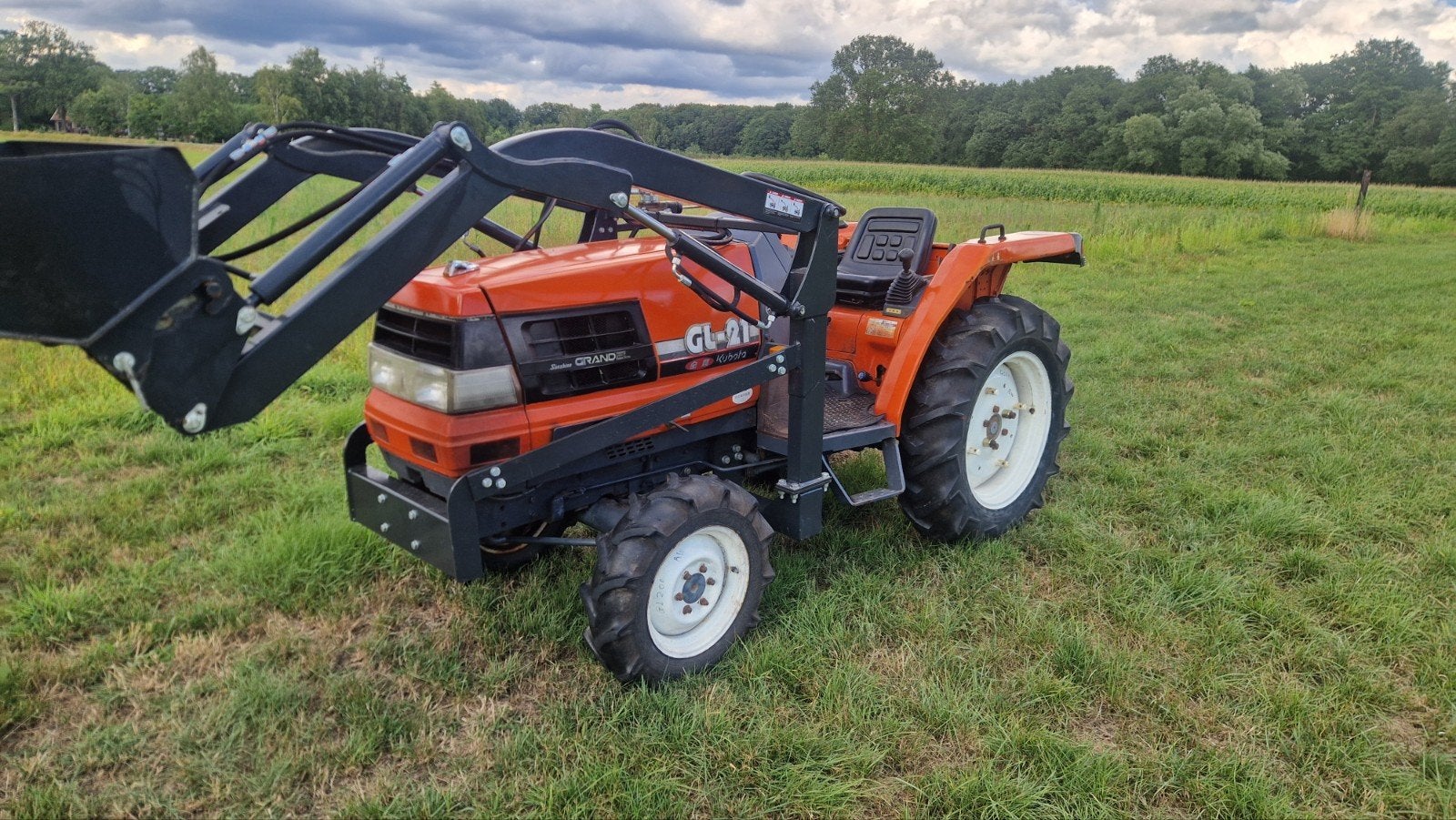 KRACHTIGE KUBOTA GL21 24PK met NIEUWE! voorlader!, Ophalen, 50 cm of meer, Versnellingen