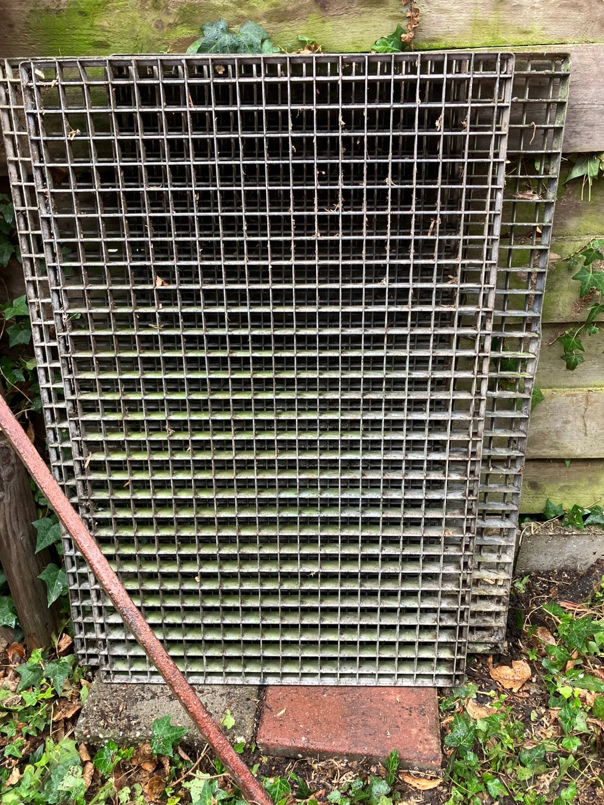 3 stuks verzonken looproosters gebruikt .99 bij .64, Ophalen, Gebruikt, IJzer