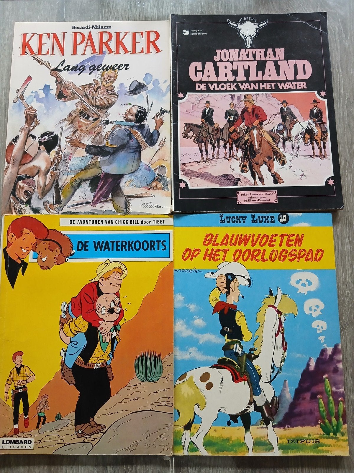 Ken Parker, Jonathan Cartland, Chick Bill, Luc, Boeken, Ophalen of Verzenden