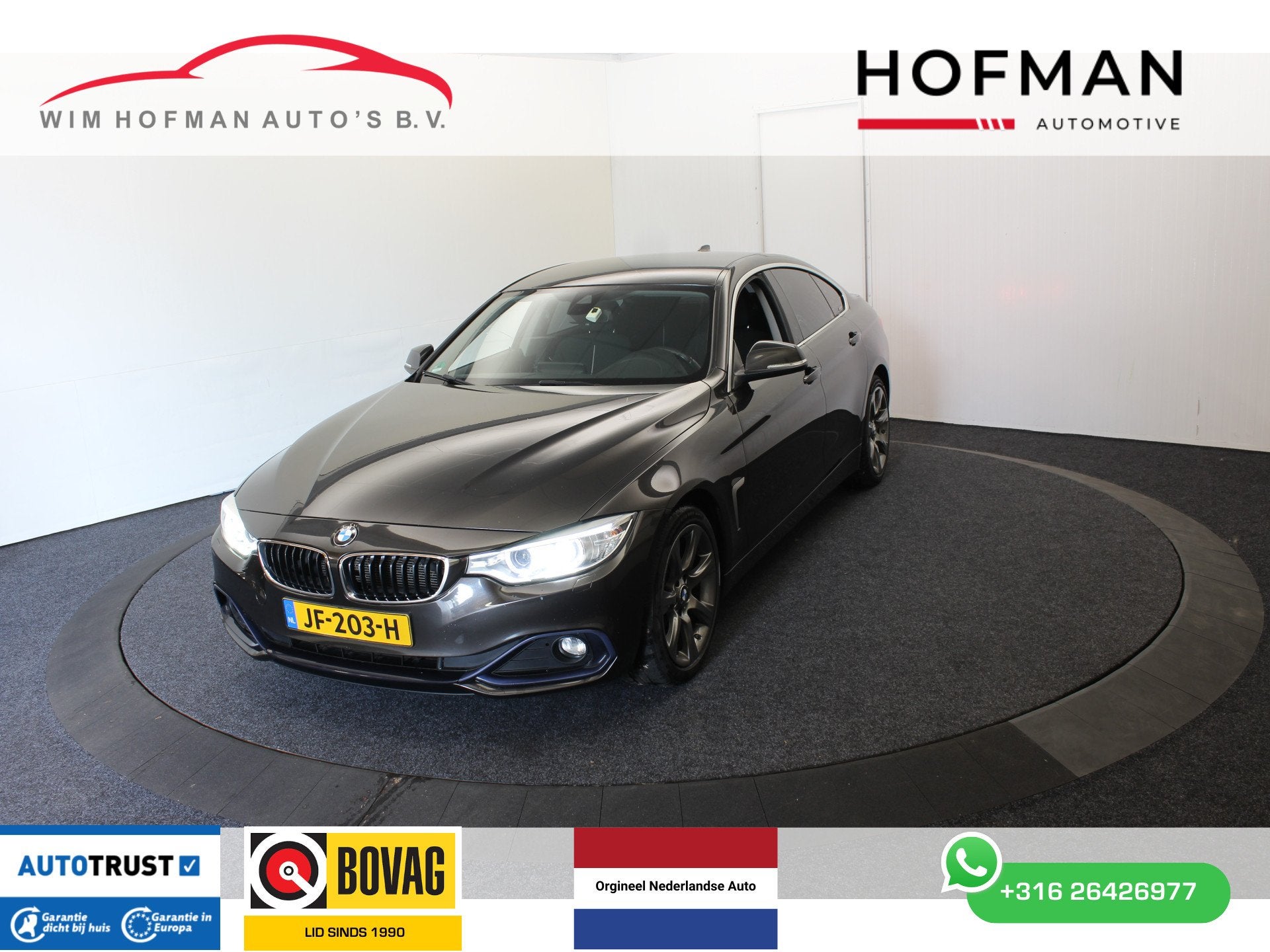BMW 4 Serie Gran Coupé 420d 181PK M-Sport Executive Groot N, Auto's, Automaat, 745 kg, Achterwielaandrijving, Euro 6