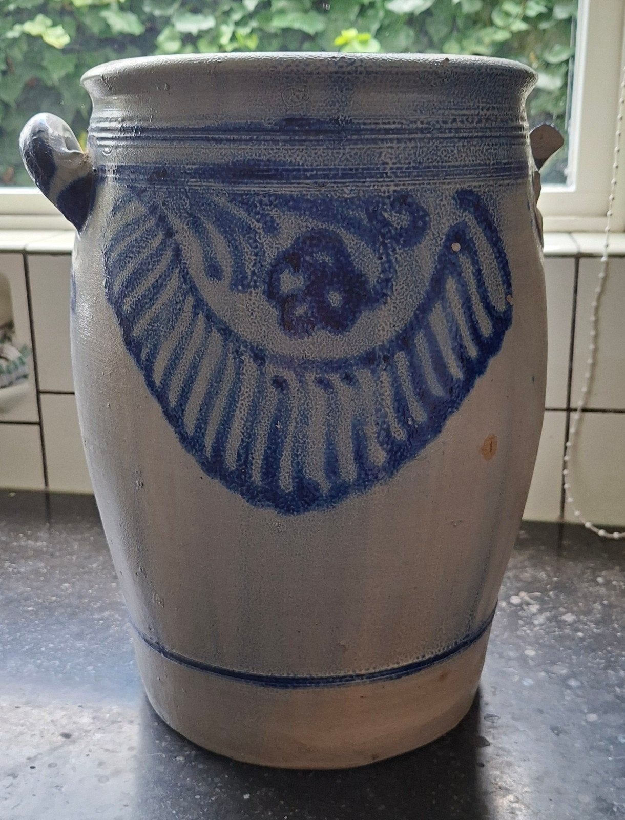 Oude Keulse pot (augurkenpot), Ophalen