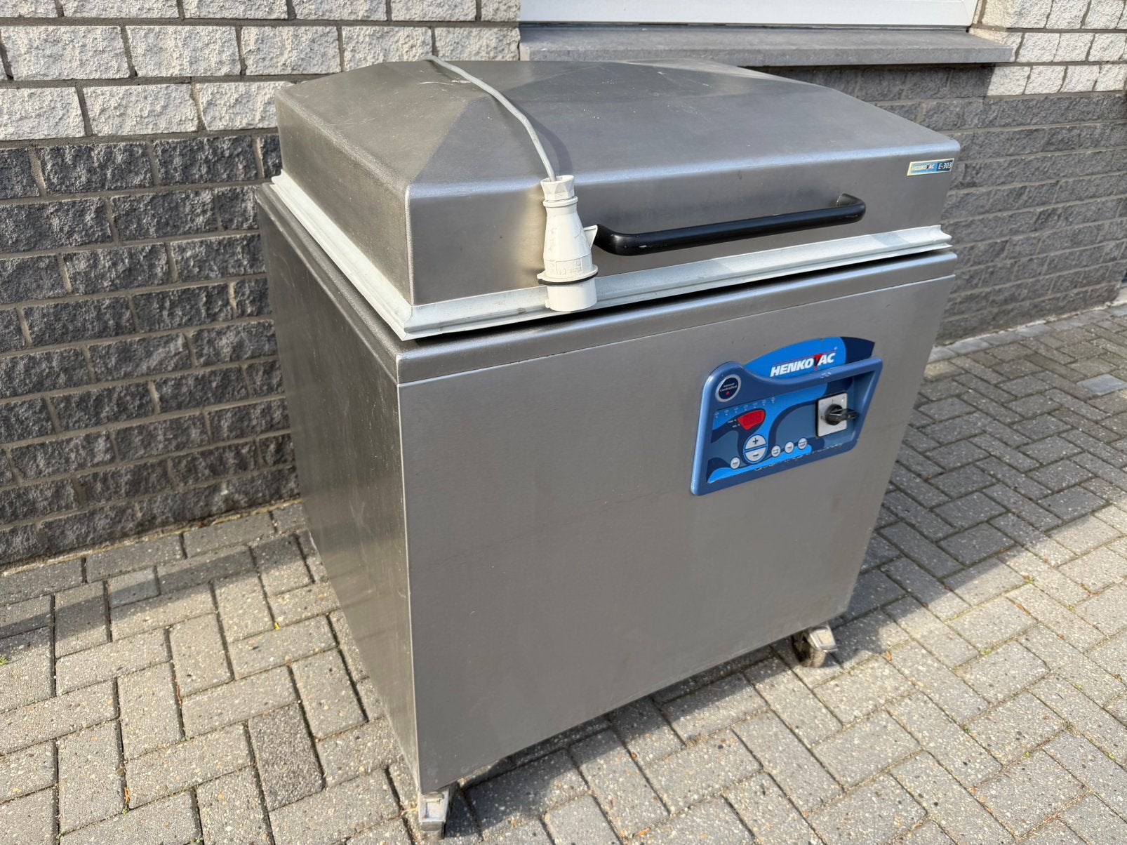 Vacuummachine mengmachine lintzaag gehaktmolen stopbus, Ophalen of Verzenden, Gebruikt, Wassen en Drogen