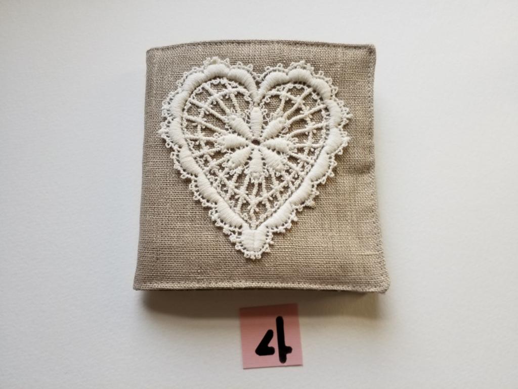 Naalden mapje 12 x 12 cm linnen., Ophalen of Verzenden, Nieuw