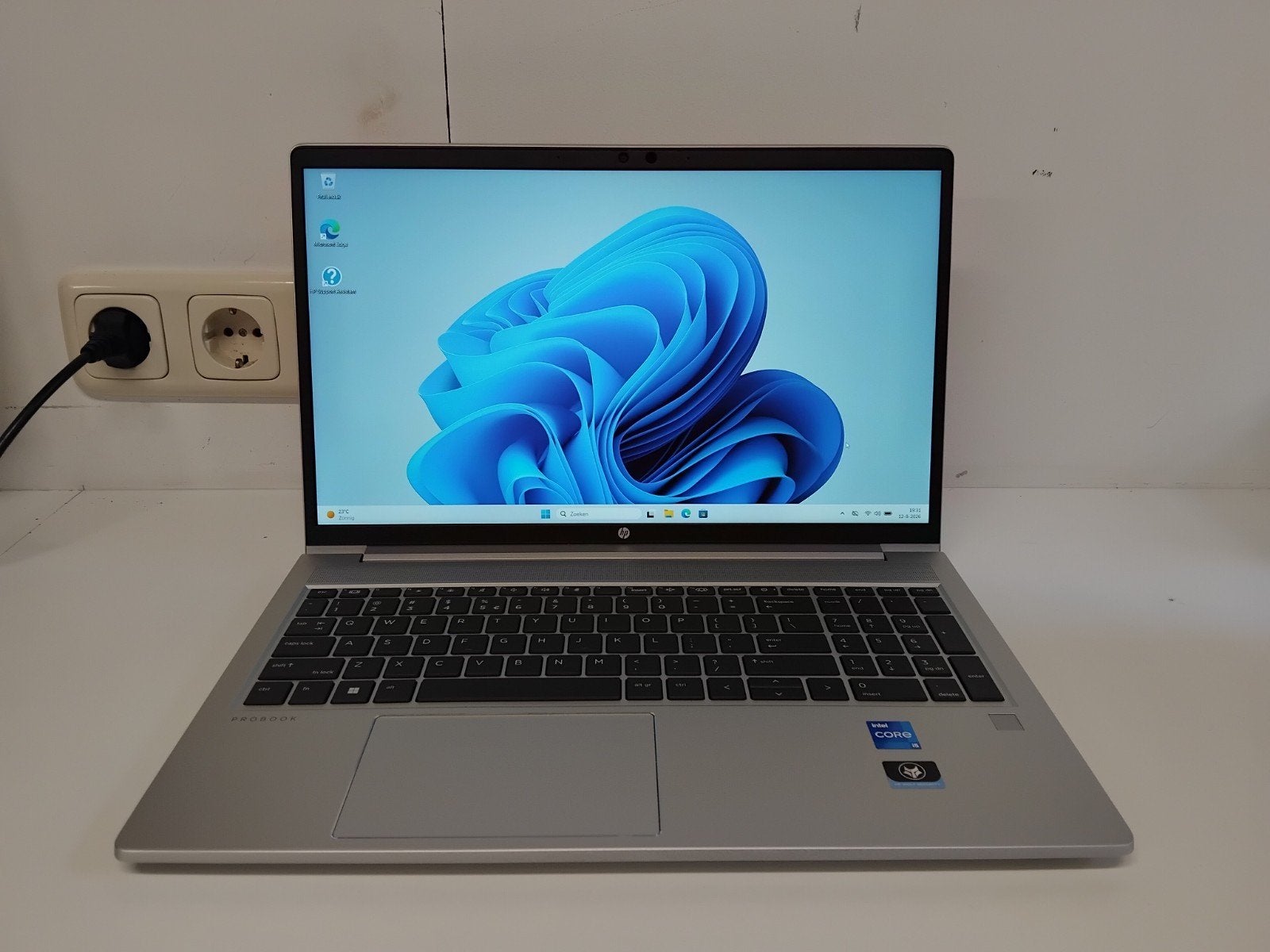 HP ProBook 450 G9 Core i5-1235U 16GB 512GB 15.6'' FHD W11PRO, Gebruikt, Minder dan 2 Ghz, Ophalen of Verzenden, 12th Gen: Intel Core i5-1235U 10-Core