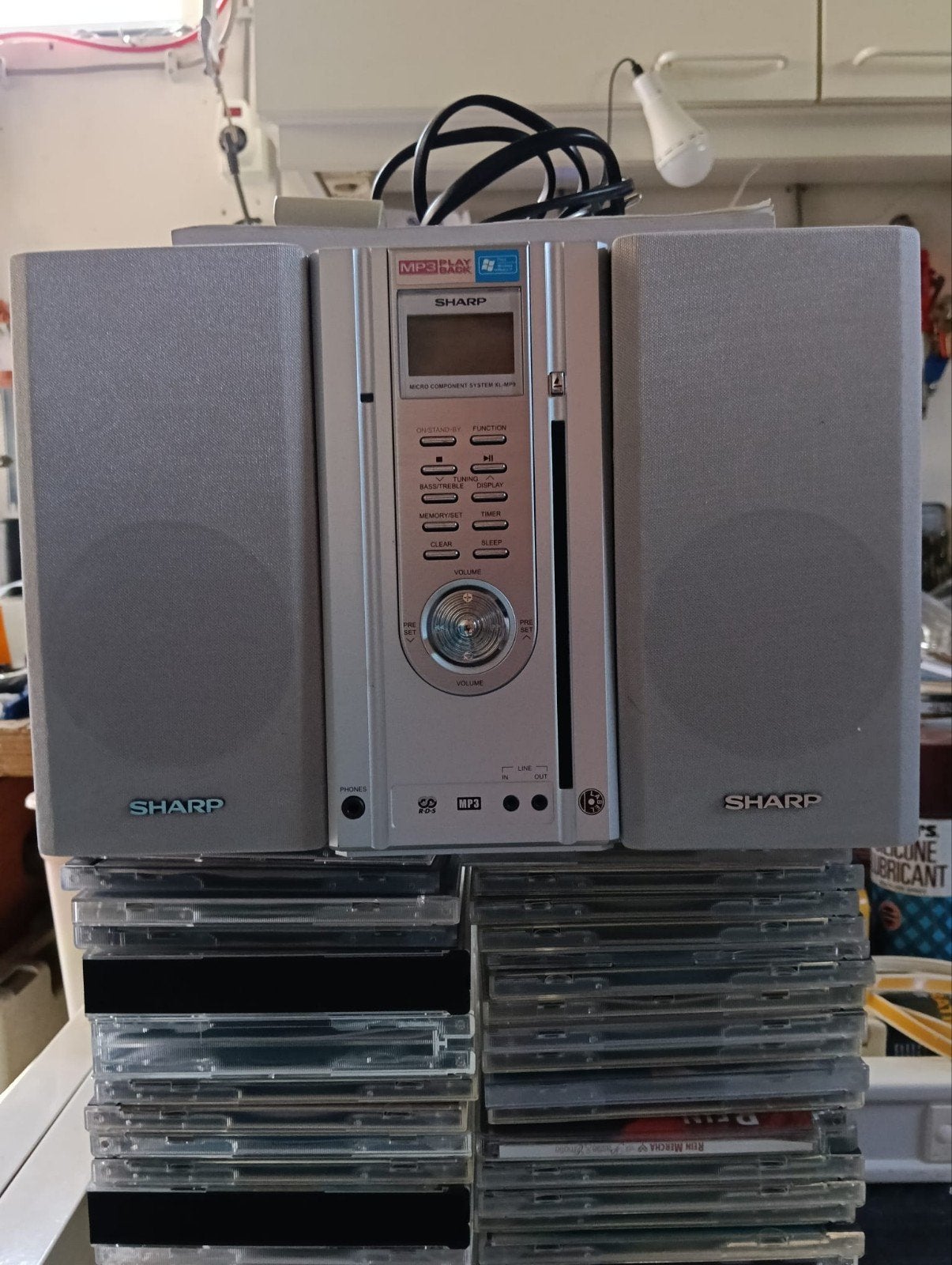 Sharp Micro Component System met CD/MP3-speler en radio, Ophalen